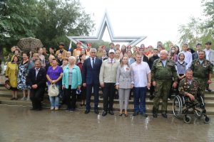 Астраханские патриоты приняли участие в митинге в честь 80-й годовщины 28-Армии (третьего формирования на территории Астрахани)